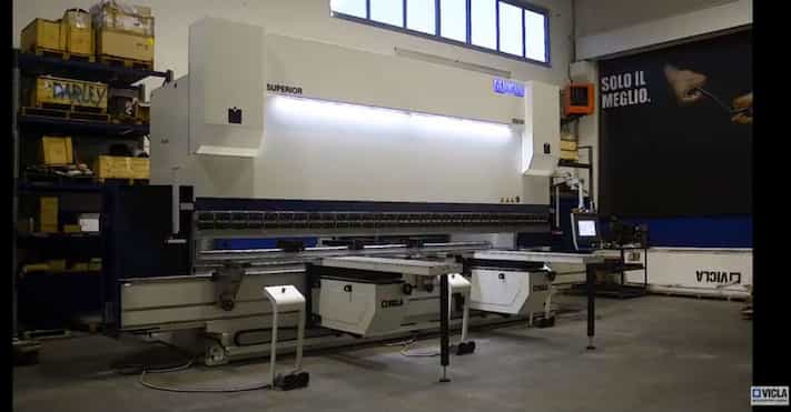 VICLA .SUPERIOR - Video - CNC controlled bending support