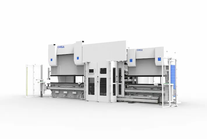 The new fully VICLA ATC automated tool changer makes its debut